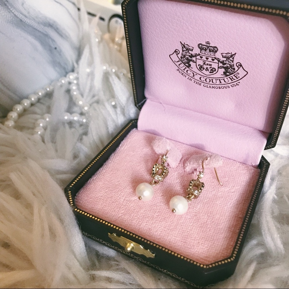 Juicy Couture Pearl Earrings